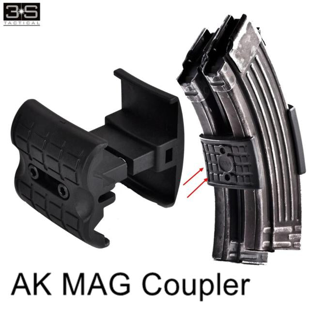 Clip Airsoft Porta Cargadores AK 47, acoplador AK Mag de carga rápida PJ321