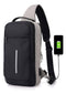 Mochila antirrobo pechera con cable USB, impermeable GJP VE645