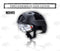 Casco tipo Emerson Tactico Lente Delizable Ocultable Gotcha Paintball GJP 2004