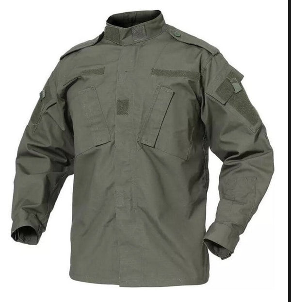 Camisola tela RipsTop Militar Policía Paintball Gotcha Airsoft Parches X215b PJ486