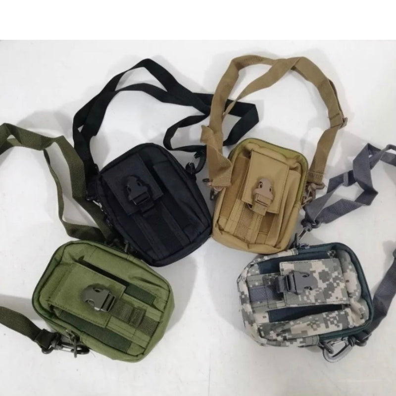 Bolso Molle Pouch CON CORREA AJUSTABLE !! (Mariconera), como 8031s Táctico Militar Sn027