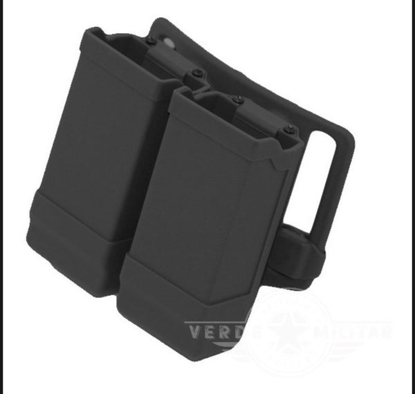 Porta Cargador Glock Doble Rígido Para Fornitura Cartucho Cinturón PJ094