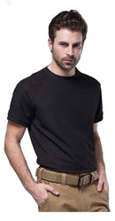 Playera ALGODÓN Tipo Militar Tactica Transpirable Fitness GJ-DX