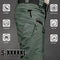 Pantalon táctico militar, muchas bolsas de cargo, ganchos, impermeable Ribstop antorcha dura, uso casual otan X256