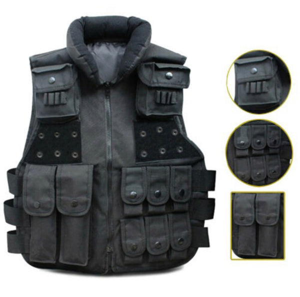 Chaleco Tactical Molle Plate Carrier Chaleco Swat Battle Airsoft PJ162