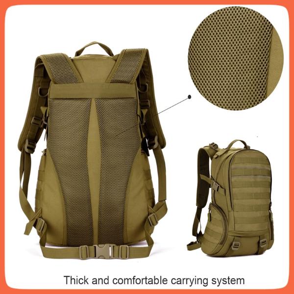 Mochila Táctica Asalto Militar Impermeable 40 L Calidad Original GJP WZ9332