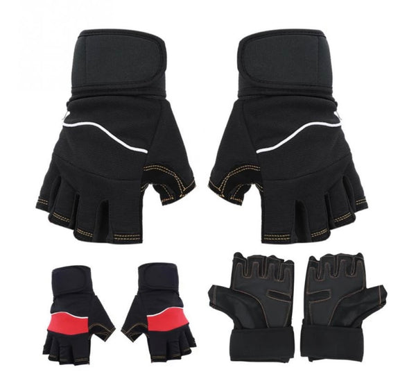 Guantes de entrenamiento medio dedo sn084