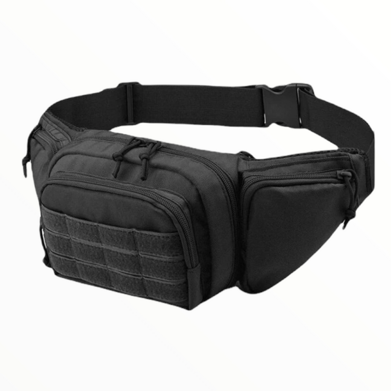 Cangurera porta arma y accesorios sistema molle y velcro  YB1695